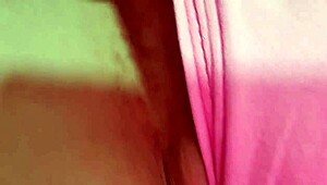 pornstar massages her big tits while riding monster cock