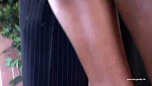 Pornstar Jada Fire takes monster cock in ass to mouth and facial.