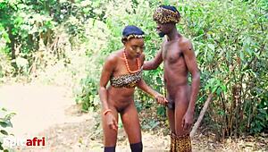 yo, Adam and Eve having their first juicy sex in the Garden of Eden!