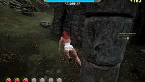 Catch Me Hentai Game Ep 1 Red Riding Hood Valentine Sex