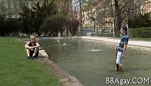 男男亲密狂热连接