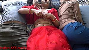 Indian step mom and step son share quick dirty talk in Hindi