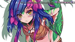 neeko finds you lost in the forest for oral paizuri anal