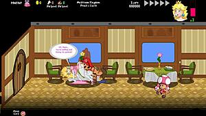 Peach's Untold Tale: Train Scene With Big Tits
