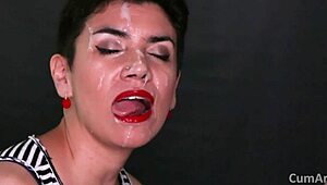 Steamy anime night unfolds with wild handjobs and facials after the party