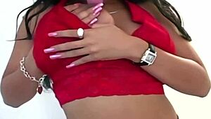 Wild milf bends over for anal in threeway and squeezes cum out