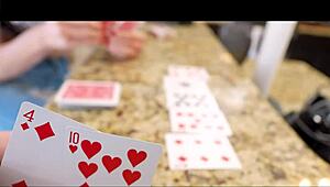 Playing Strip Poker with My Sexy Stepmom Part 1 Coco Vandi