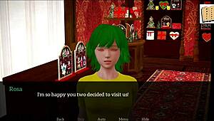 In my new family, do you want to see the teen's kinky sex in 3D hentai?