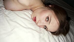 Young slutty Erica Mori flaunts anal gape before huge dick pounding