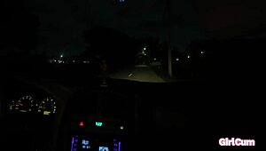 Hitchhiking Slut Thanks Fat Cock for Ride with Mouth?