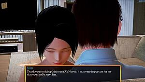 in my new family, episode 309, things get erotic.