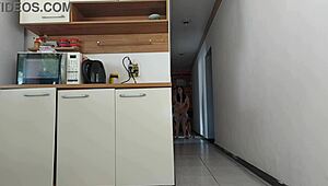 hey, wanna know about risky sex with my husband’s friend while he’s in the shower? we almost got caught banging in shorts!