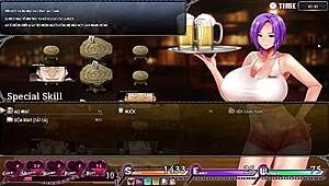 Karryn’s Prison gameplay in intense prisoner mode