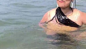 Desi Puja bhabhi gets wild and pounded hard by the river