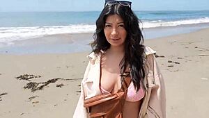 Brother’s wife lures me to nude beach for sneaky betrayal - Cami Strella x Lev Lieben