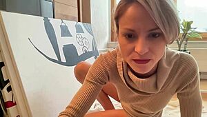 Just Painting My Studio Art Today