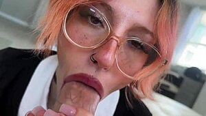 Daughters Best Friend Elle Marz Gets Disciplined Hard in Household Fantasy with Redhead Heat.