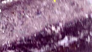 Hot patricinha with pink pussy climbs hill craving street action