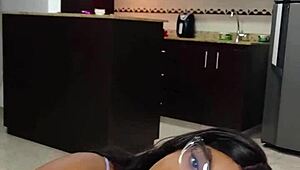Does this pretty petite Colombian get fucked hard in casting?