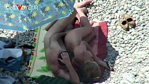 Yo, Mature Couple Banging on Beach Under Sun, So Wild! 🌞