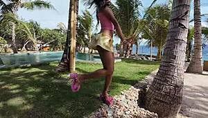 My second anal pounding in bedroom action