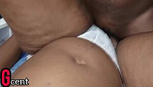 Swollen pussy drilled hard by Ghanian BBC in session