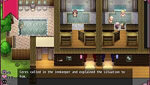 Bruxinha Confusa Tira A Roupa Dentro Do Banheiro Masculino - Ceres And The Contract Guild - Jogo Hentai - Parte 3