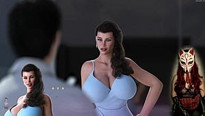 Apocalust 9 - Gamer Girl Flashes Big Tits in See-Through Bra