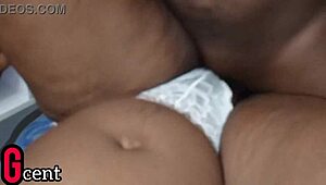 Swollen pussy drilled hard by Ghanian BBC in session