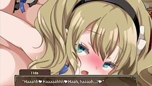 branded azel feels horny as a prostitute for big cocks in lewdcrest hentai