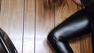 Unbelievable! Leather Boot Domme MyMistressK Rules Hard!