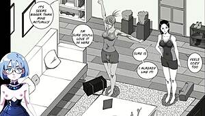 girls night out turns wild with futanari hentai surprises in anime style