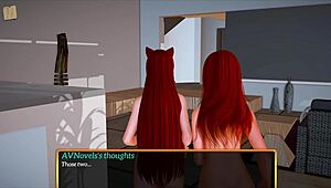 in my new family, episode 309, things get erotic.