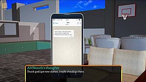 in my new family, episode 309, things get erotic.