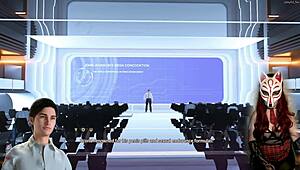 Apocalust 9 - Gamer Girl Flashes Big Tits in See-Through Bra