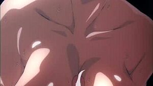 Anime hentai blowjob with big tits