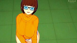 velma denkley unravels mystery using her tight pussy in cosplay