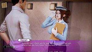 Academy 256 showcases cute babe with big tits in stunning 3D outfit