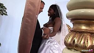 Hey, Wanna See Ebony Wife Jasmine Black Cheat with Old Guy?