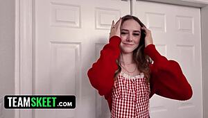 the girl next door says i'm a teamskeet star now