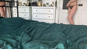 Morning Sex with Stepson Turns into a Wild Homemade Session