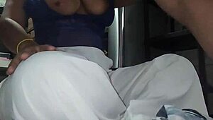 my stepnephew asks for dishwashing help but i end up fucking him instead