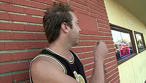 Fucking Blonde MILF Melanie Monroe in Lingerie with Shaved Pussy