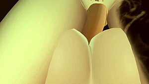 master sucks off and fucks his pet ladyboy without mercy