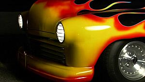 Night Fuck on Car Hood Ends with Huge Cumshot