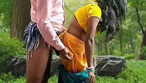 Bhabhi Gets Wild Fucking in Forest with Lover