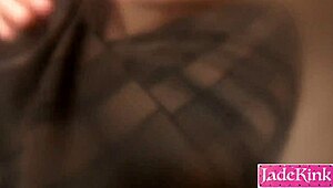 Sneaky Sex With Boyfriend In Public Sauna Almost Caught