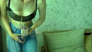 Hey, caught futa step mom with huge cock, wanna cum together?