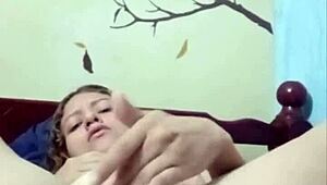 compilation of suggestive videos where latina amateur masturbates alone at home with natural tits.