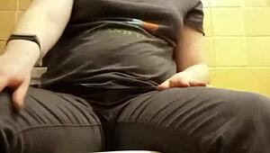 Toilet compilation with petite natural tits in steamy POV